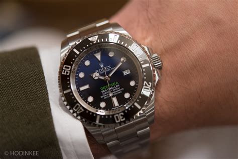 rolex deepsea review hodinkee